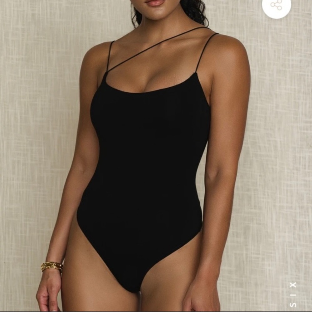 Jluxlabel Diagonal Strap Bodysuit